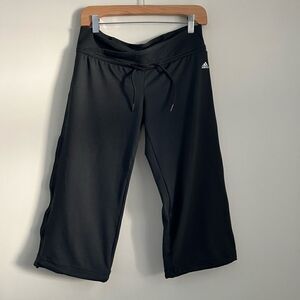 Adidas Climalite Black Capri Pant | Size Small